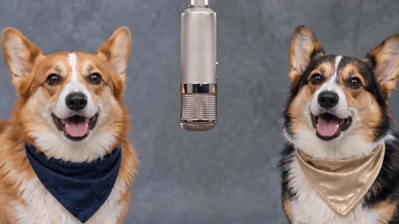 Corgi Rooftop Party scene reference